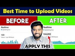 Best Time to Upload YouTube Videos in Pakistan in 2022 - Kashif Majeed