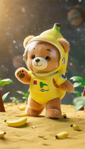 Bibi Banini ventures space travels to bininiland!! #breakingnews #bear #brainrot #sleep #dubai #fyp