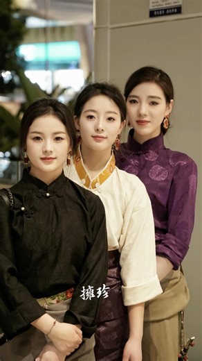 美美的拥珍*藏族舞.鍋莊舞*来自白玉县的藏族姑娘*卓热查姆能歌善舞的舞者 #xiaolitv 拥二和次呷