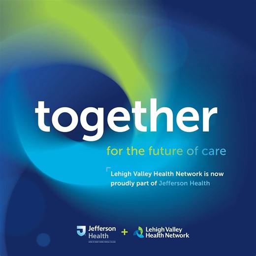 🎉 We’re thrilled to announce that Lehigh Valley Health Network and Jefferson Health have officially joined forces to create a premier health care system! 🚀 Our combined network now stands proudly among the nation's top 15 not-for-profit health systems, featuring 32 hospitals and over 700 care sites. This monumental milestone ushers in a new era of innovation, exceptional care and enhanced access to health services for all. 🌟 Dive into the exciting details of this groundbreaking combination: h