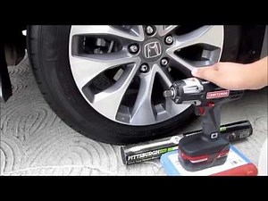 Lug Nut Removal and Installation using Craftsman Impact Wrench and Harbor Freight Torque Wrench