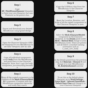 Make a MetaHuman Playable (Player and AI Characters) | Community tutorial