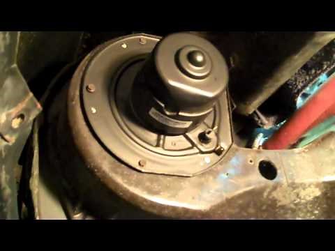 Chevy Chevelle Malibu 307ci ORIGINAL Heater Blower Motor Install