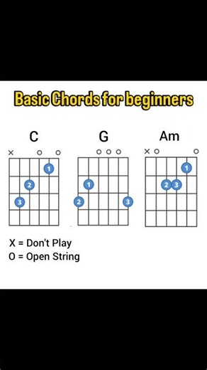 Basic chords for beginners