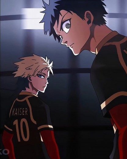 『 Genius Duo | | Nel Isagi & Kaiser Edit | Blr / S3 | Bluelock Manga Edit 』