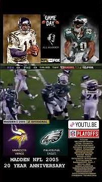 Madden NFL 2005 - Vikings vs. Eagles | 2004 NFC Divisional