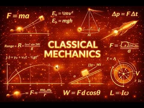 Classical Mechanics in One Video — Motion, Gravity, Energy & More