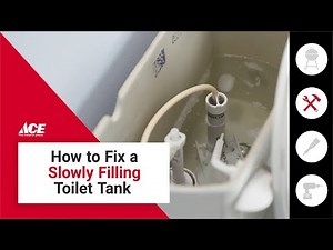 Toilet Tank Fills Slowly? Here’s the Easy Fix | Ace Hardware