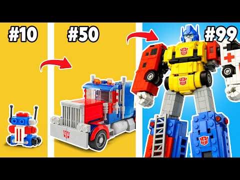 Upgrading LEGO Robot Optimus Prime in Autobot | BEAR Bricks