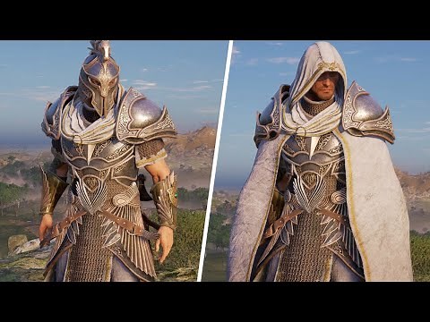 New Blessed Warrior (Saint) Armor Set Showcase - Assassin's Creed Valhalla