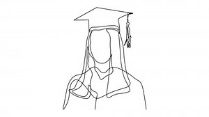 clip-1042681024-continuous-line-drawing-graduation-students-card-concept