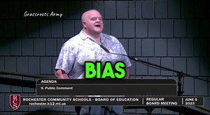 Former Board Member CHASTISES BIASED School Board ► Subscribe to Grassroots Army On YouTube https://youtube.com/@GrassrootsArmy Connect with us on Social Media: Rumble "Grassroots Army" http://twitter.com/GrassrootArmy http://instagram.com/Grassroots_Army http://facebook.com/GarrettForMichigan Rochester Schools, Michigan | Grassroots Army
