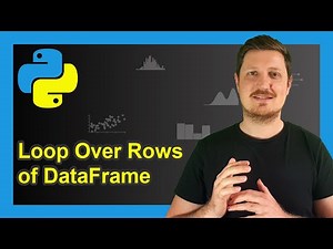 Iterate Through Rows of pandas DataFrame (4 Examples) | for Loop Over Row | iterrows & itertuples