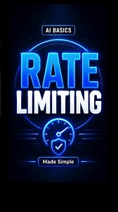 What is Rate limiting ? (Explained Simply) | AI Basics for Beginners