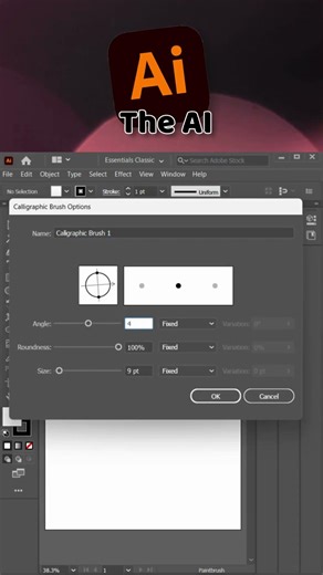 How to add brushes in Adobe Illustrator in seconds! 🎨✨