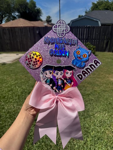 Huntrix Graduation Cap Topper - Etsy