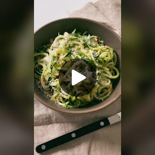 Zucchini Noodles #easyrecipe #healthyrecipes #tiktokfood #zucchini #zo... | Zucchini Noodles