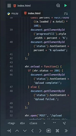 File Upload with Progress Bar in JavaScript | Realtime Upload Tracker