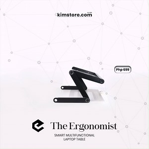 Work effortlessly, anytime, anywhere with a multifunctional laptop table. Use its multiple base elevation to raise, lower or recline its position to match your liking! Loving the mousepad that comes with it! See for yourself. Shop Kimstore today! http://bit.ly/2QBGHiq #kimstoreph #kimstoredeals #kimstoresale | Kimstore