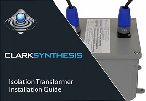 Isolation Transfomer Installation Guide