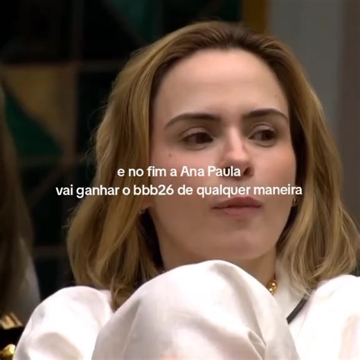 Ana Paula favorita no BBB26
