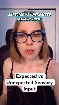 Expected vs Unexpected Sensory Input