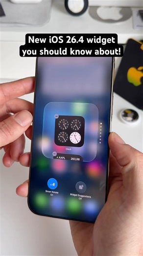 New Ambient Music Widget on iPhone!
