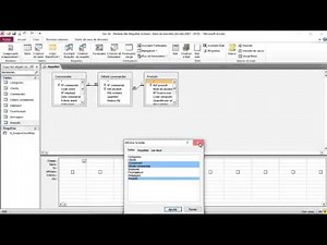 Access - Réaliser des Requêtes d'Analyse Croisée