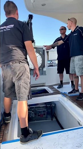 ARG Gyro Stabiliser Installation - Maritimo 60