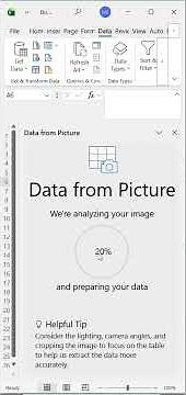 Turn Any Photo Into Excel in Seconds! Excel Data From Picture Trick