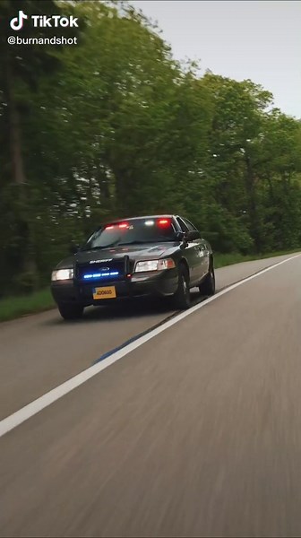 Ford Crown Victoria Police Interceptor in Action