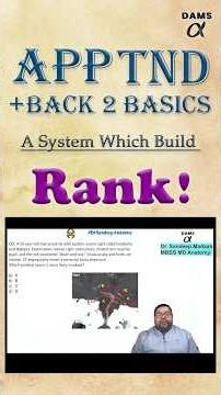 APP TND + BACK 2 BASICS A Only System Which Build RANK !