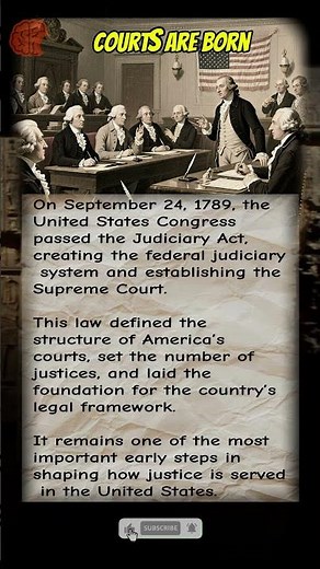 The Judiciary Act: A Revolution in the Courts