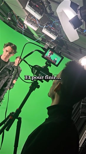 ✅ On a tourné sur fond vert !