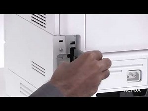 Xerox® B410 Printer Install the Wi-Fi Adapter