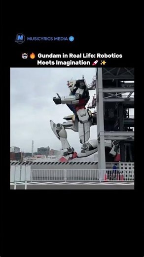 🤖🔥 Gundam in Real Life: Robotics Meets Imagination 🚀✨