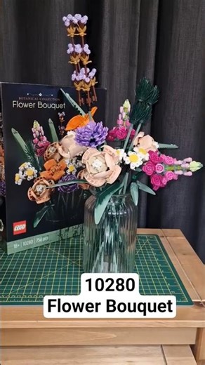 Lego The Botanical Collection 10280 - Flower Bouquet - Speed Build - #lego #flowerbouquet #shorts