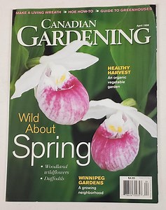 Vintage Canadian Gardening Magazine April 1998 Spring Issue Tulips Roses VG - Etsy Canada