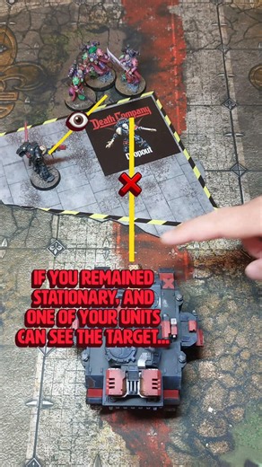 Warhammer 40k 11th Edition Guide: Indirect Fire 💥 #warhammer #warhammer40k #warhammercommunity #40k