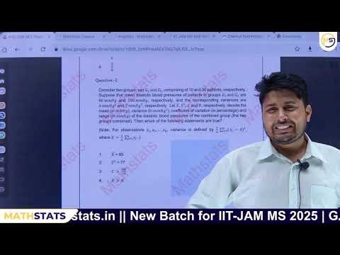 Lecture -13 : PYQ CSIR NET Mathematical Science || PYQ 2013 - 24 Soln _ ONE SHOT || MS @8810409392