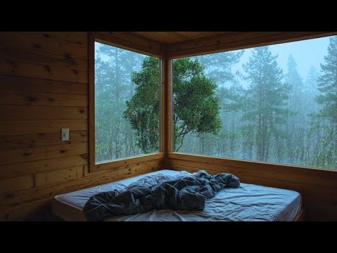 Cozy Front Porch Rain | Heavy Rain Ambience for Relaxation and Study.!