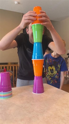 49K views · 993 reactions | Ultimate cup stacking game!  #reels #games #familygamenight "  This video was produced by Network Media and Benson Bros" | Play Together Stay Together | Facebook