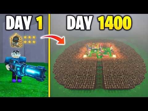 I Built the SAFEST Base After 1400 Days in 99 Nights!