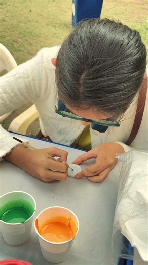 #diyart workshop at St. Xavier’s Ahmedabad