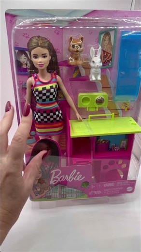 Check Out New Barbie Set! #asmr #play #toys #unboxing #toyreview #barbie #doll #foryou #satisfying