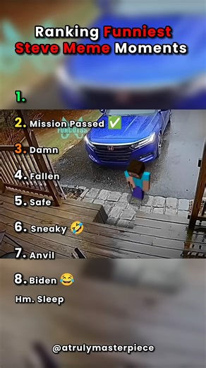 Ranking Funniest Steve Meme Moments  | Demo 4 | Facebook