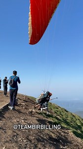 Paragliding in Bir Billing #teambirbilling #paragliding #virel #reals #shorts #share #like #like #share #birbillingparagliding #birbilling | Manoj Kumar