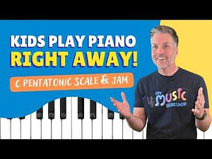 Learn the C Pentatonic Scale on Piano – Simple & Fun