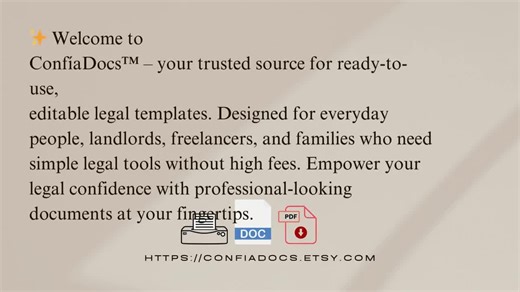 Last Will and Testament Template | Editable Legal Form (PDF & Word) - Etsy