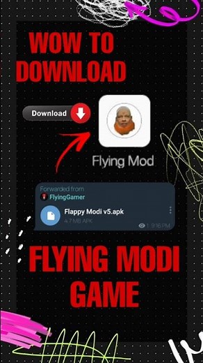 HOW TO DOWNLOAD & INSTALL FLYING MODI GAME | ‪@M4STF4‬